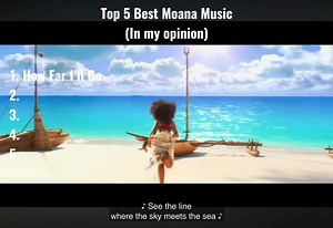 1 | Top 5 Best Moana Music (in my opinion) Luvv moanaa🌊🐓 Cr: Disney ——————————- #disney #moana #music #fyp #minitoonworldz