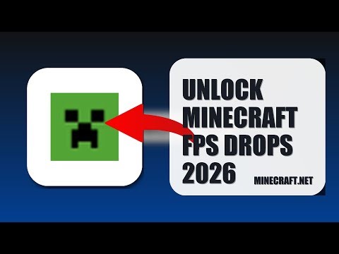 How To Unlock Minecraft FPS Drops 2026 (EASY GUIDE)