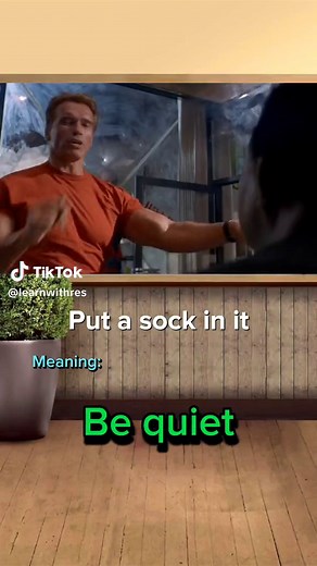 Put a sock in it meaning 🇬🇧 #vocabulary #phrases #idioms #english #l...