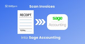 Scan Invoices into Sage Accounting in Seconds