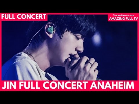 [LIVE]🔴JIN (BTS) FULL CONCERT: ANAHEIM DAY 1🔴EN VIVO