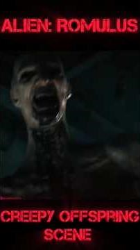 Creepy Offspring scene | Alien: Romulus #horror #horrormovie #horrormovies #horrorvibes #horrorshort