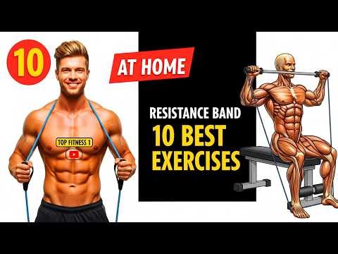 Think Resistance Bands are Easy? Try These 10 Exercises! 💪