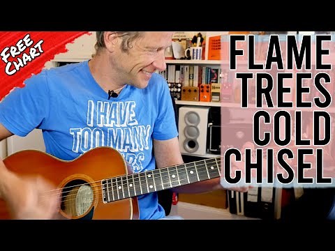 Flame Trees guitar Lesson Cold Chisel