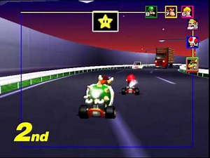 Mario Kart 64 Toads Turnpike Mirror Mode