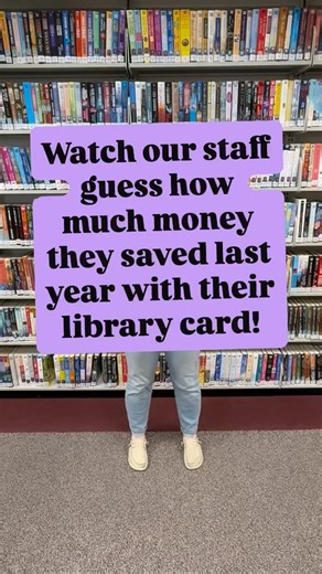 POV: You’re watching us save THOUSANDS by using a library card! 🤯 We asked staff if they could guess how much money they saved in 2025 by using their library cards. Ready to see your number? Look at the bottom of your library check-out receipt and prepare to be floored. 😮 Come see us at Harrisburg District Library to start your savings journey and see those numbers grow.💰👏🏼 Free books, free movies, free magazines… Why go anywhere else? 📚🎧💽📰 | Harrisburg District Library