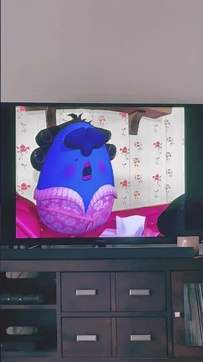 VeggieTales Madame blueberry crying until she got taller ￼￼