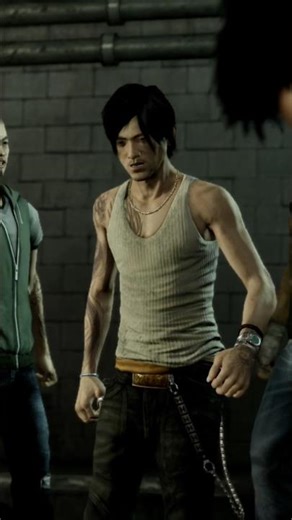 Sleeping Dogs games moment emotional horror terror beautiful !? Millitary. #shorts