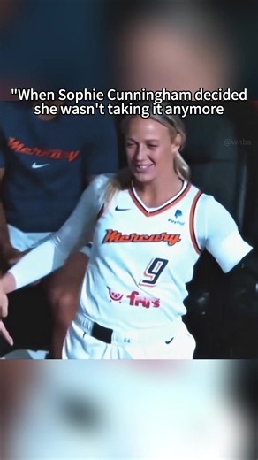 Sophie decided it was time to fight back...#sophiecunningham#basketball #TikTokCampaign #hoops #sports