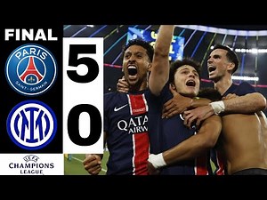 🔵 PSG vs Inter 5-0 | HIGHLIGHTS | UEFA Champions League Final 2025