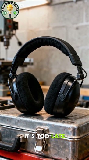 The Silent Threat: No Hearing Protection #SafetyFirst #AccidentPrevention