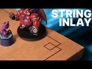 Class up your woodworking with String Inlay