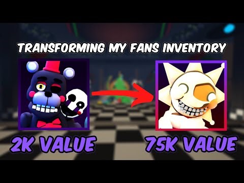 70K+ SOULS PROFIT📈📈Transforming My Fans Inventory | Five Nights TD