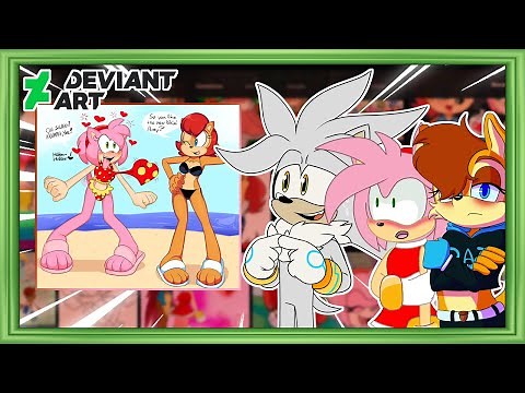 Sally & Amy Visit Deviant Art [Feat: Silver] - AMY X SALLY?!