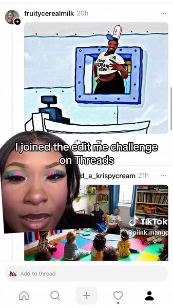 LMFAOOO who kid the spongebob one? #editmechallenge #fyp #piinkmango