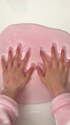 중국 액괴와 슬라임 체험 ASMR