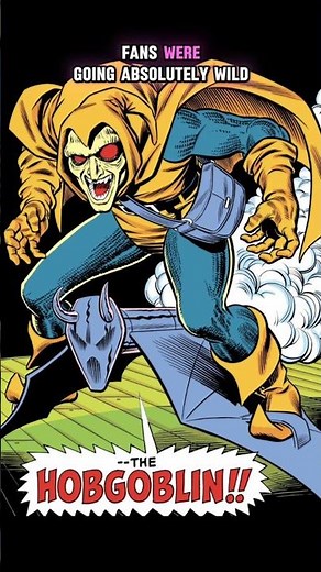 Marvel Forgot Who Hobgoblin Was #oldcomicvillains #marvel