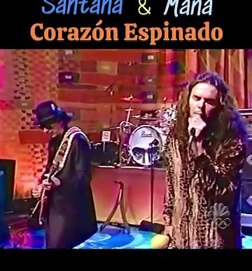 116K views · 5.9K reactions |  Santana & Maná Corazón Espinado 1999 #Rock | Chavo RucosMúsica | Facebook