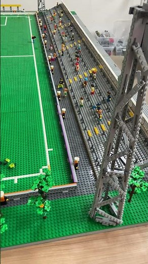 Black and White CUSTOM LEGO Stadium