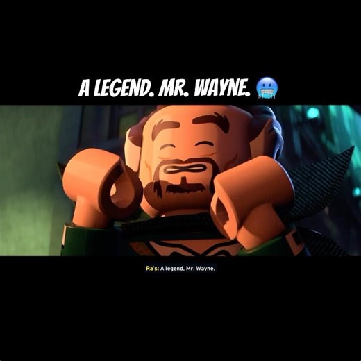 “A Legend, Mr. Wayne.” 🥶