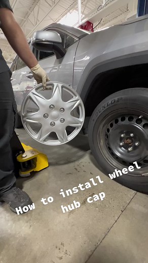 The Correct Way to Install a Hub Cap
