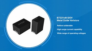 🛡️ The TDK/EPCOS B72214M SIOV Varistors offer reliable overvoltage protection for your sensitive electronics. Ensure the longevity and safety of your designs. Learn more and order yours at Mouser! | Mouser Electronics