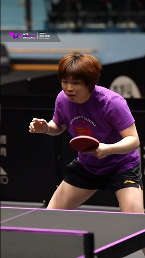 Next on deck: Han Ying vs Kuai Man ⚔️ #WTTMacao #TableTennis