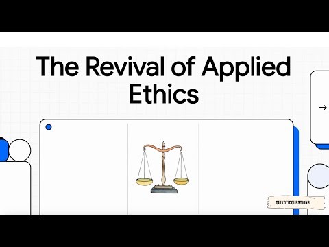 What is Applied Ethics? Quixotic Questions