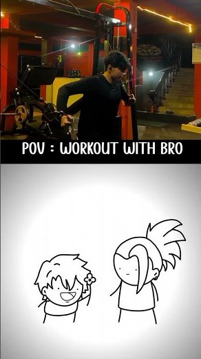 Workout with bro🥲#shorts #bodybuilding #viral #trending #reels #gym #fitness #viralshorts #brother