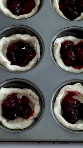 654K views · 10K reactions | CHERRY PIE FILLING 1 can cherry pie filling 1 package Pillsbury Grands! Biscuits (8 biscuits) ½ cup powdered sugar ¼ teaspoon almond extract 2-3 tablespoons heavy whipping cream https://www.crazyforcrust.com/easy-cherry-danish-recipe/ | CrazyforCrust | Facebook