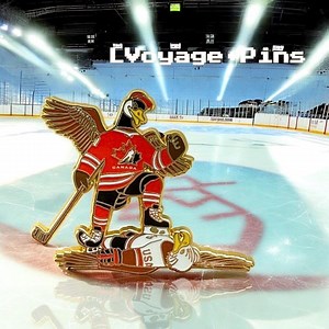 Canada Goose Vs USA Eagle Hockey Enamel Pin: Funny Rivalry Collectible - Etsy Canada