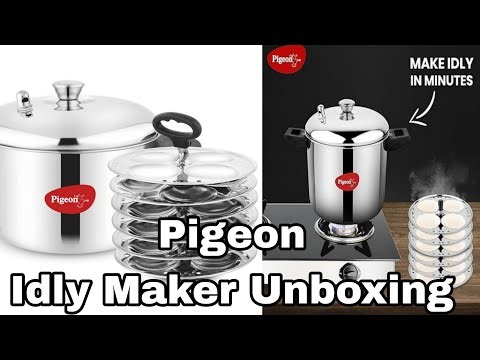 Pigeon Stainless Steel Idly Maker Unboxing
