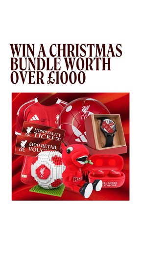 For a chance to win an LFC Christmas Bundle worth over £1,000, join All Red Essential for FREE. Prizes include a £100 LFC retail voucher, LFC Hospitality Tickets, a signed LFC shirt much more. T&Cs apply. | Liverpool FC