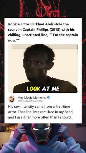 Captain Phillips 2013 Barkhad Abdis Unscripted Line Im the Captain Now