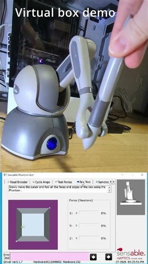 Phantom Omni Working Demo