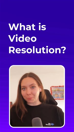 Your video quality comes down to resolution. Resolution is how many tiny pixels are crammed into each frame, aka how much visual information your video gets to show off. More pixels means crisp text and sharp edges. Fewer pixels means your video starts looking like it was filmed through a potato, especially on big screens. What's your video resolution? | WpStream | Facebook