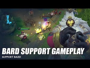 Bard Support Gameplay - Wild Rift