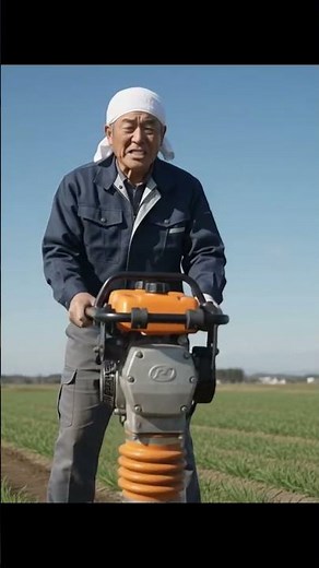 Wheat treading is essential for wheat cultivation: Rammer compaction #gemini