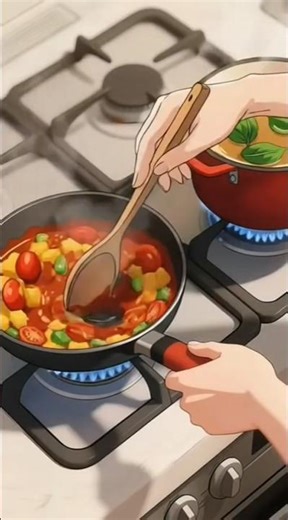 The happiness of being alone 😊 at home 💕 #studioghibli