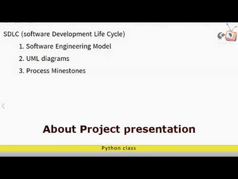 Programming in Python Basic 35 - Project show & presentation