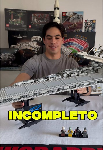 Respuesta al UCS Super Star Destroyer de LEGO
