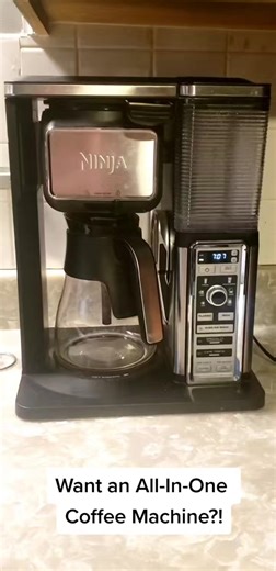 How to use my Ninja Coffee Bar 😍😍 Literally this is an all-in-one coffee machine as it can brew as small as an espresso shot up to a whole pot of coffee, has a frother attached on the side, has over ice brew, and it has lasted me FOUR YEARS without fail. Cannot recommend Ninja coffee bars more 🙌🏻👏☕ @ninjakitchen #ninjacoffeebar #ninjacoffeemaker #howto #howtotiktok #howtouse #ugc #ugccreator #coffeeaddict #coffeelover #momcoffee #momcoffeetime