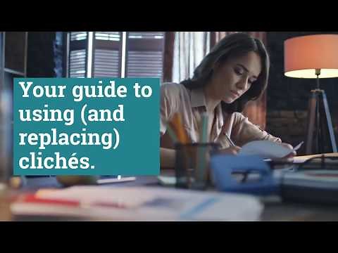 What is a cliché? And why should I worry about using one?
