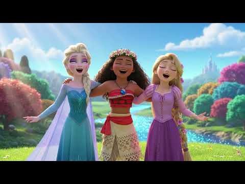 Rapunzel & Friends Magical Song 🌸 | Kids Sing-Along Video