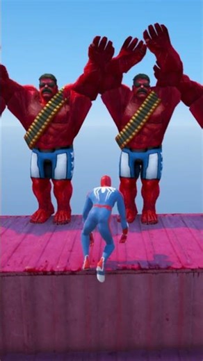 TÜM UZAYLI HULKAR VS SPİDERMAN PARKUR GTA 5