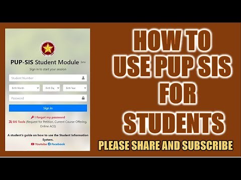 How To Use PUP SIS For Students | PUP Student Information System Tutorials | Filipino Tagalog