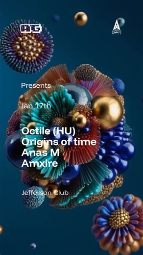 Alternative Ground on Instagram: "Alternative Ground x Double Trouble presents: Octile and Origins Of Time 🇲🇦🇭🇺 This Saturday, we welcome @octile_music and @originsoftime_ for their first time in Rabat. Joined by our resident @anasm_music and @amxire. Their first EP on the label will be out with as a VA after the event. “Alternative Ground Presents” is our new series dedicated to artists who live the culture on both sides of the spectrum: Producers and DJs whose craft speaks equally in the s