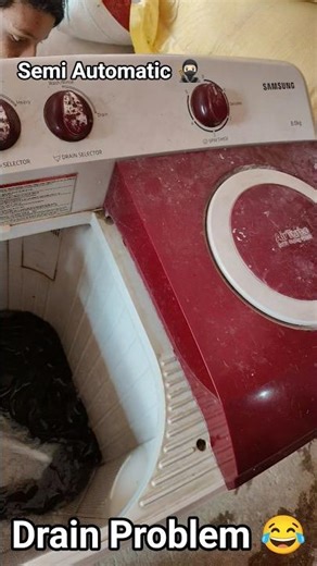 Semi Automatic Warning ⚠️ #explore #washingmachine #trendingshorts #indianhomes #explain #tips #tech