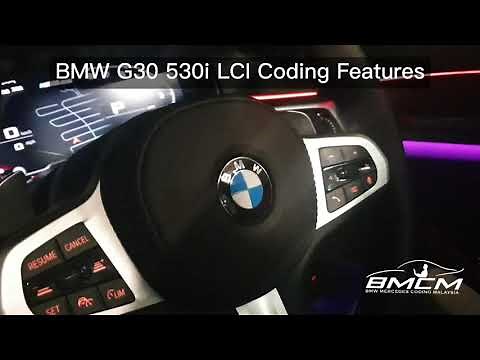 BMW G30 530i LCI Coding Unlock Hidden Features