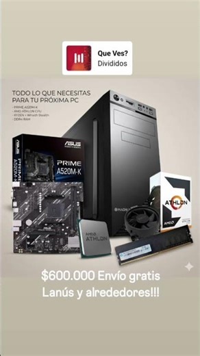 PC Escritorio básica GBA sur #pc #windows